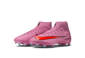 Nike Zoom Mercurial Superfly 10 Academy FG Soccer Cleats - Magic Flamingo/Total Crimson/Black