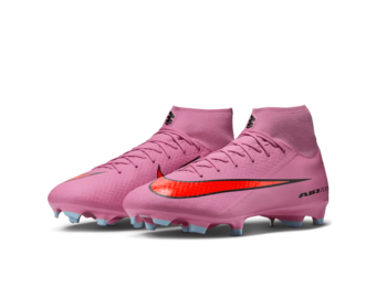 Nike Zoom Mercurial Superfly 10 Academy FG Soccer Cleats - Magic Flamingo/Total Crimson/Black