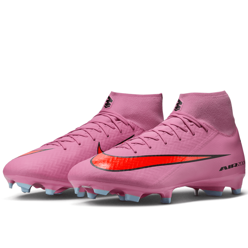 Nike Zoom Mercurial Superfly 10 Academy FG Soccer Cleats - Magic Flamingo/Total Crimson/Black