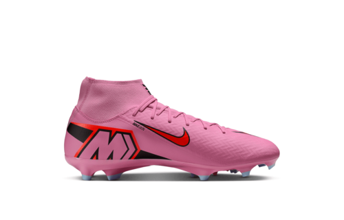 Nike Zoom Mercurial Superfly 10 Academy FG Soccer Cleats - Magic Flamingo/Total Crimson/Black