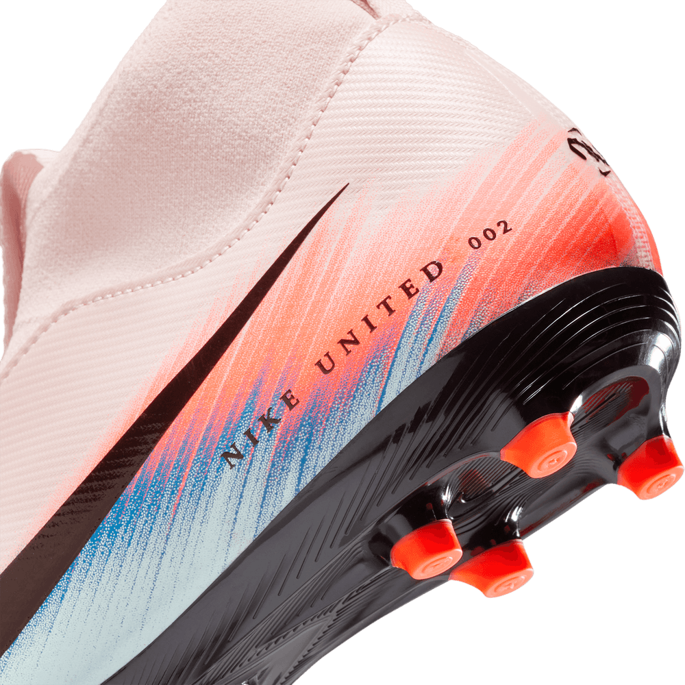 Nike Jr Zoom Mercurial Superfly 10 Academy FG United 002 Cleats - Pale Ivory/Black