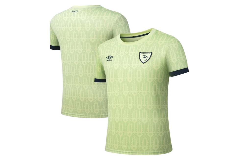 Umbro 2025 Guatemala Prematch Training Jersey - Lime Green