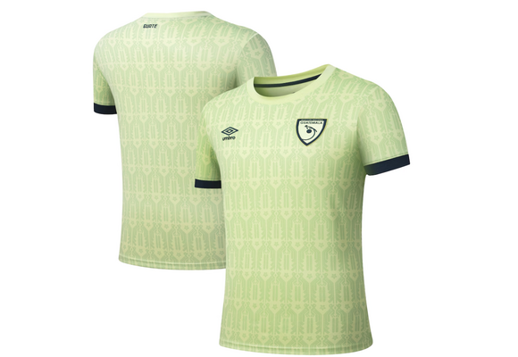 Umbro 2025 Guatemala Prematch Training Jersey - Lime Green