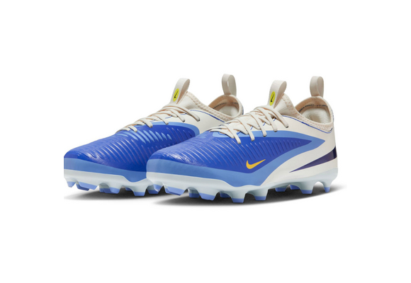 Nike Jr Phantom 6 LV8 Low Academy FG / MG Cleats - Racer Blue/Dark Obsidian