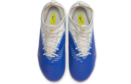 Nike Jr Phantom 6 LV8 Low Academy FG / MG Cleats - Racer Blue/Dark Obsidian