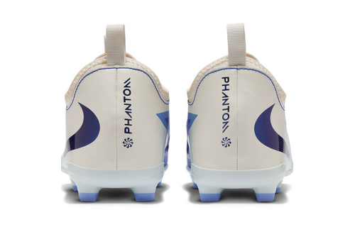 Nike Jr Phantom 6 LV8 Low Academy FG / MG Cleats - Racer Blue/Dark Obsidian