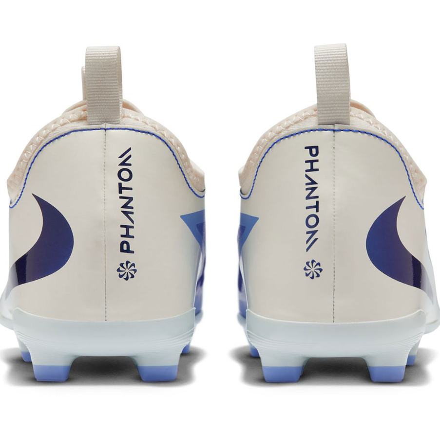 Nike Jr Phantom 6 LV8 Low Academy FG / MG Cleats - Racer Blue/Dark Obsidian