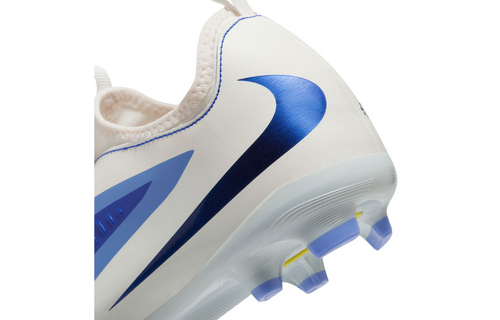 Nike Jr Phantom 6 LV8 Low Academy FG / MG Cleats - Racer Blue/Dark Obsidian