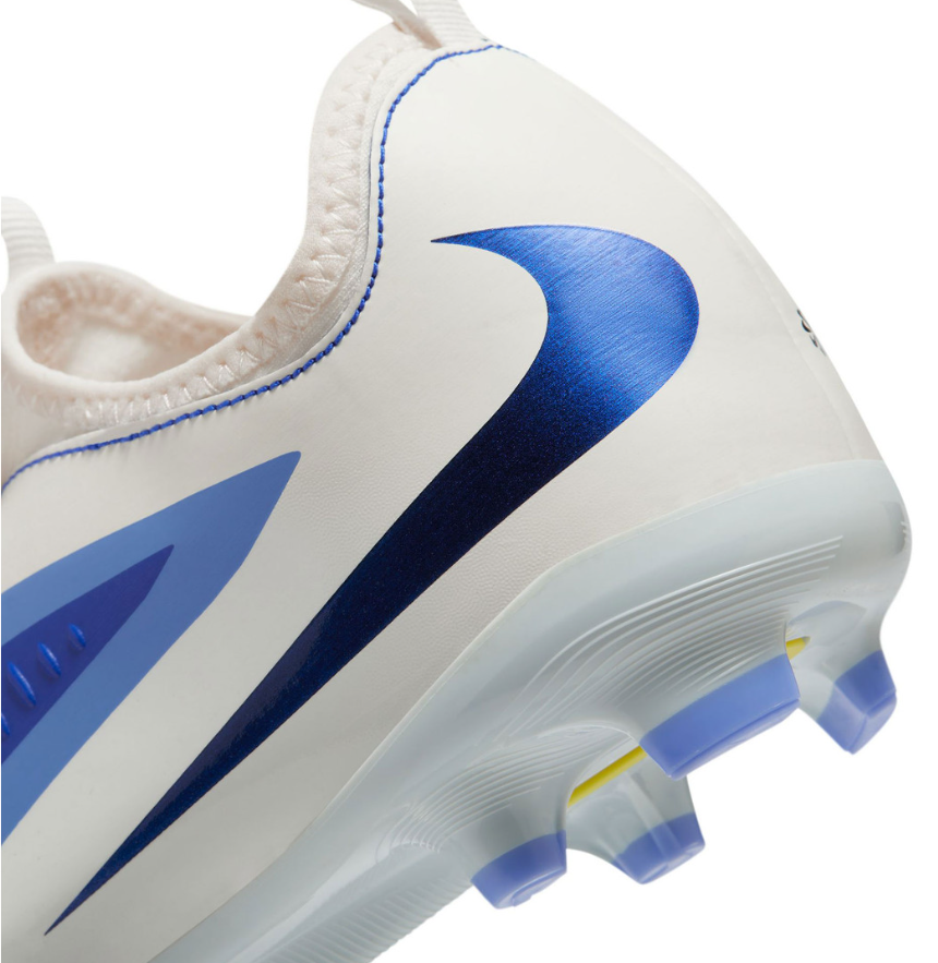 Nike Jr Phantom 6 LV8 Low Academy FG / MG Cleats - Racer Blue/Dark Obsidian