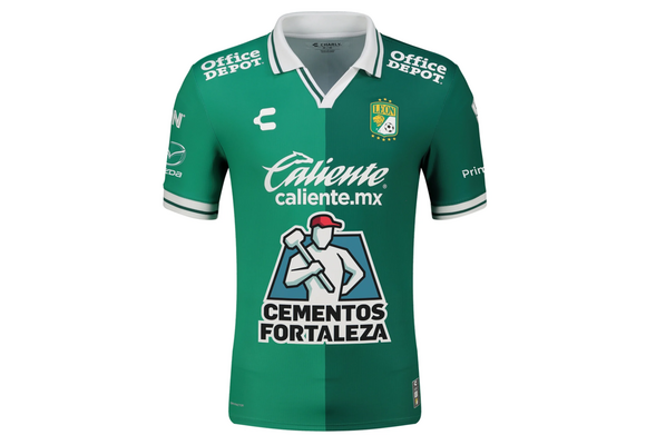 Charly Leon 2025 - 26 Un Solo Latir Box Edition Third Jersey - Green