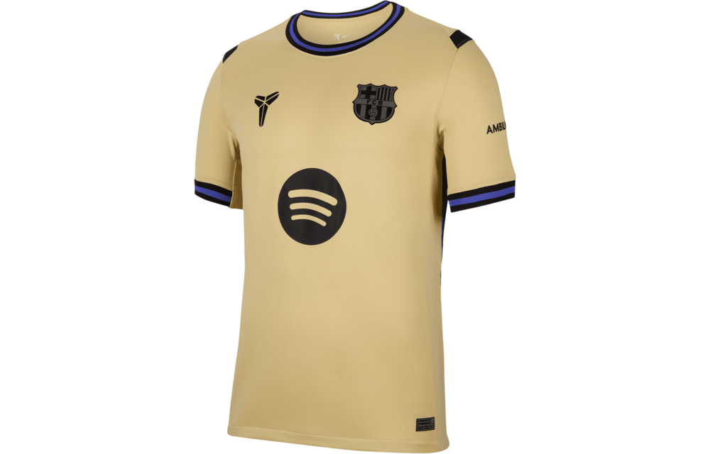 Nike Barcelona 2025 - 26 Away Jersey - Team Gold/Persian Violet/Black