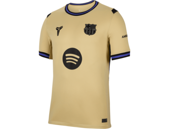 Nike Barcelona 2025 - 26 Away Jersey - Team Gold/Persian Violet/Black