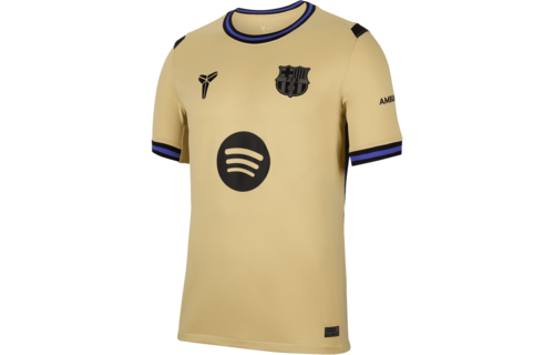 Nike Barcelona 2025 - 26 Away Jersey - Team Gold/Persian Violet/Black