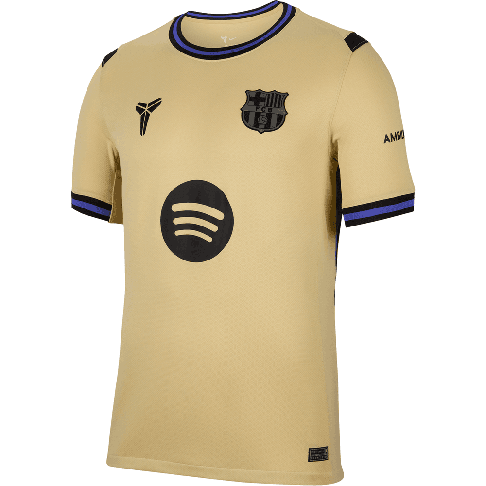 Nike Barcelona 2025 - 26 Away Jersey - Team Gold/Persian Violet/Black