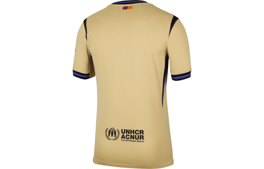 Nike Barcelona 2025 - 26 Away Jersey - Team Gold/Persian Violet/Black
