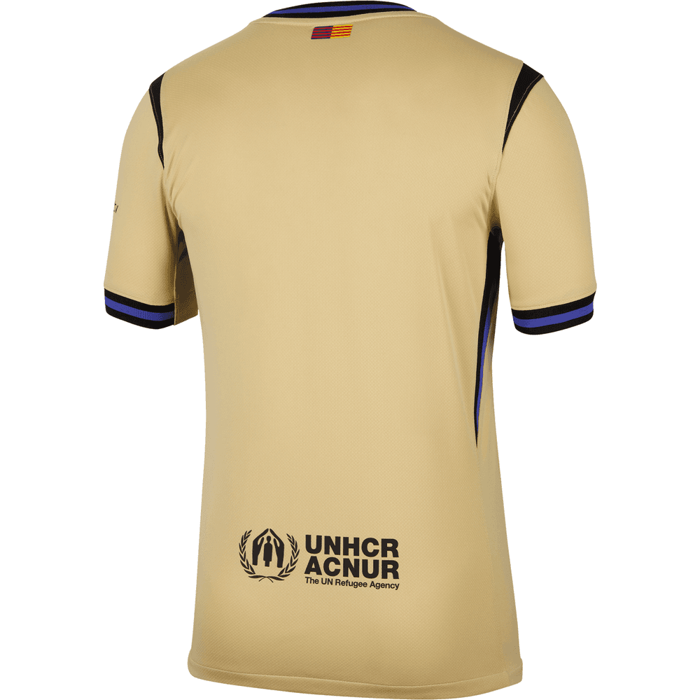 Nike Barcelona 2025 - 26 Away Jersey - Team Gold/Persian Violet/Black