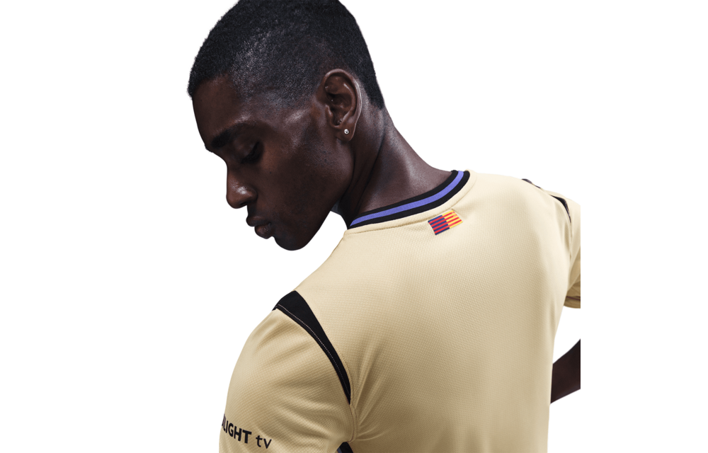 Nike Barcelona 2025 - 26 Away Jersey - Team Gold/Persian Violet/Black