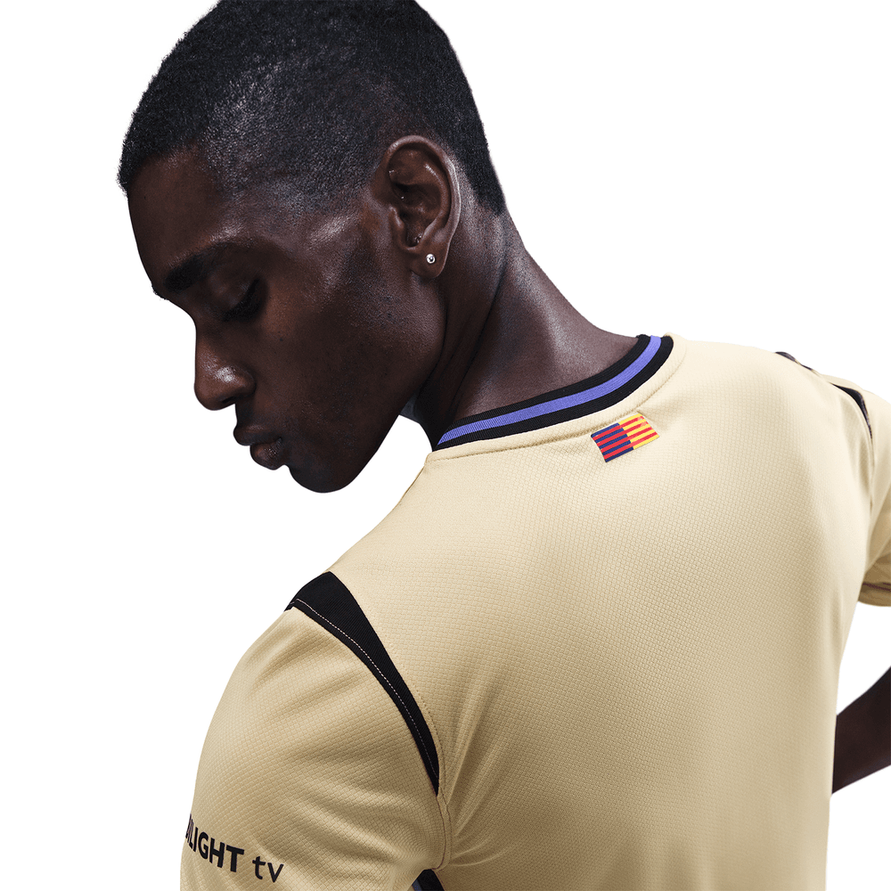 Nike Barcelona 2025 - 26 Away Jersey - Team Gold/Persian Violet/Black