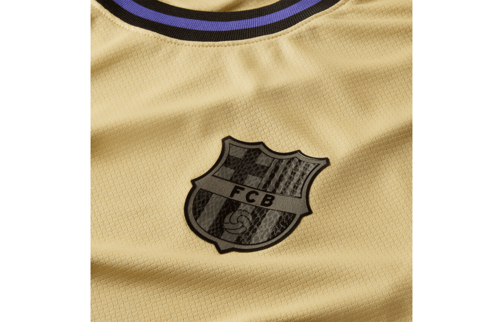 Nike Barcelona 2025 - 26 Away Jersey - Team Gold/Persian Violet/Black