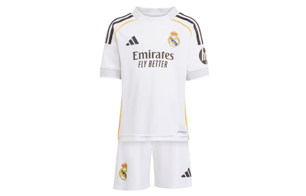 adidas Real Madrid 2025 - 26 Home Mini Kit - White