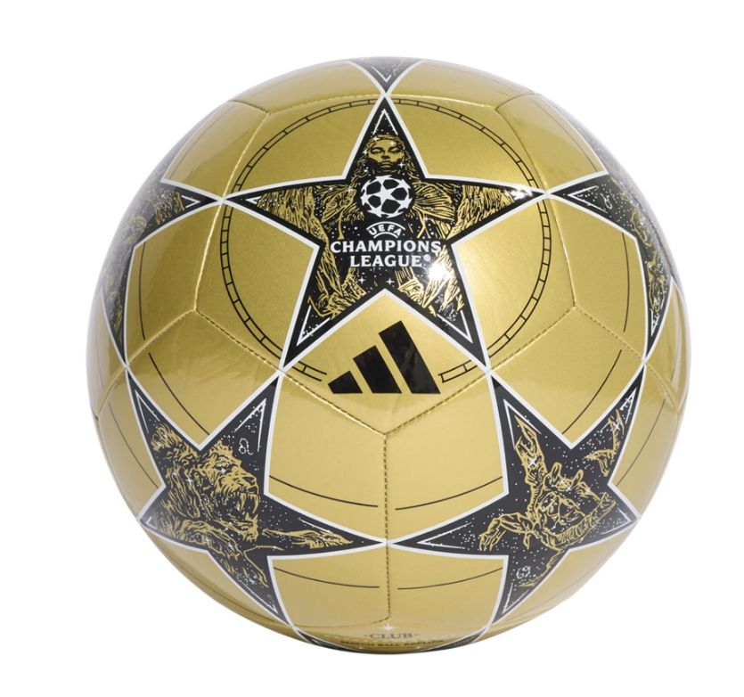 adidas UCL Champions League 2025 - 26 KO Club Ball - Gold/Black