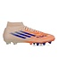 adidas adidas Womens F50 Sparkfusion League Mid FG / MG - Bliss Orange/Lucid Blue/Beam Orange