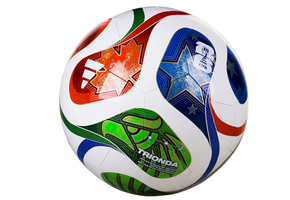 adidas FIFA World Cup 2026 Trionda JUMBO Soccer Ball - White/Royal Blue/Solar Blue/Power Red