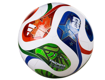 adidas FIFA World Cup 2026 Trionda JUMBO Soccer Ball - White/Royal Blue/Solar Blue/Power Red