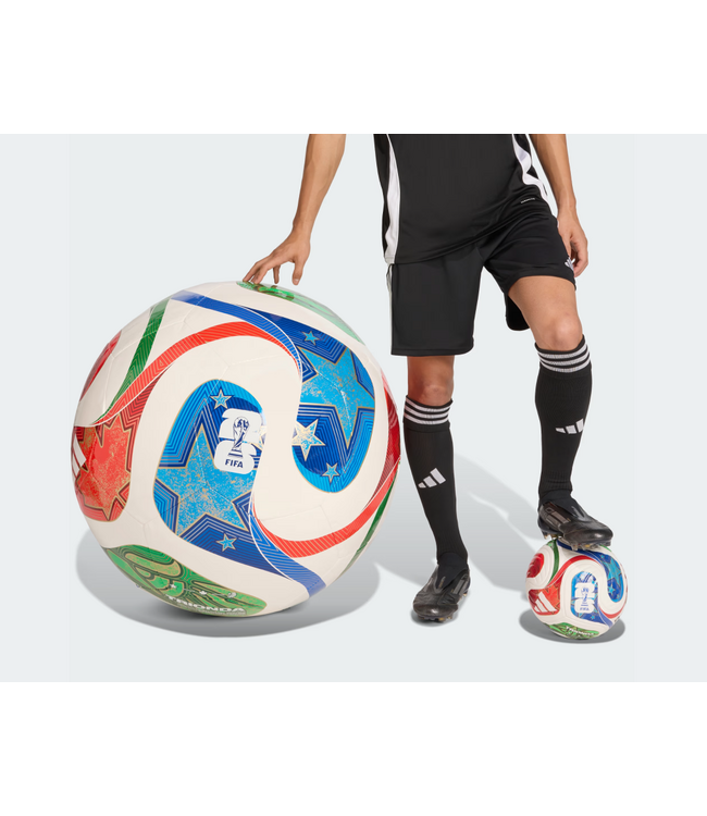 adidas adidas FIFA World Cup 2026 Trionda JUMBO Soccer Ball - White/Royal Blue/Solar Blue/Power Red