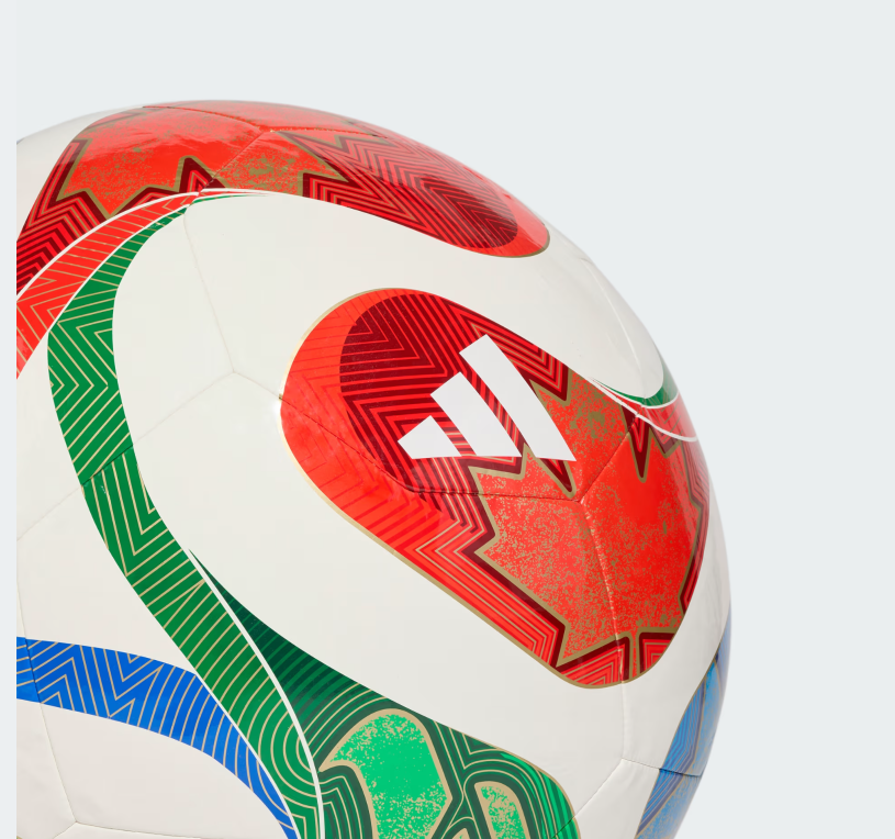 adidas FIFA World Cup 2026 Trionda JUMBO Soccer Ball - White/Royal Blue/Solar Blue/Power Red