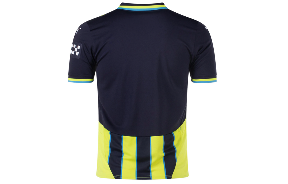 Puma Manchester City 2024 -25 Away Jersey - Navy/Yellow Glow
