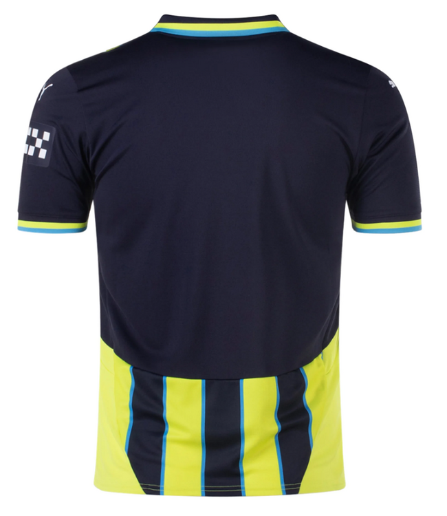 Puma Puma Manchester City 2024 -25 Away Jersey - Navy/Yellow Glow