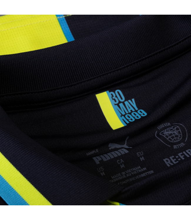 Puma Puma Manchester City 2024 -25 Away Jersey - Navy/Yellow Glow