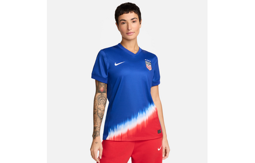 Nike Womens USA United States Copa America USWNT 2024 Away Jersey -Old Royal/Red/White/Loyal Blue/Red