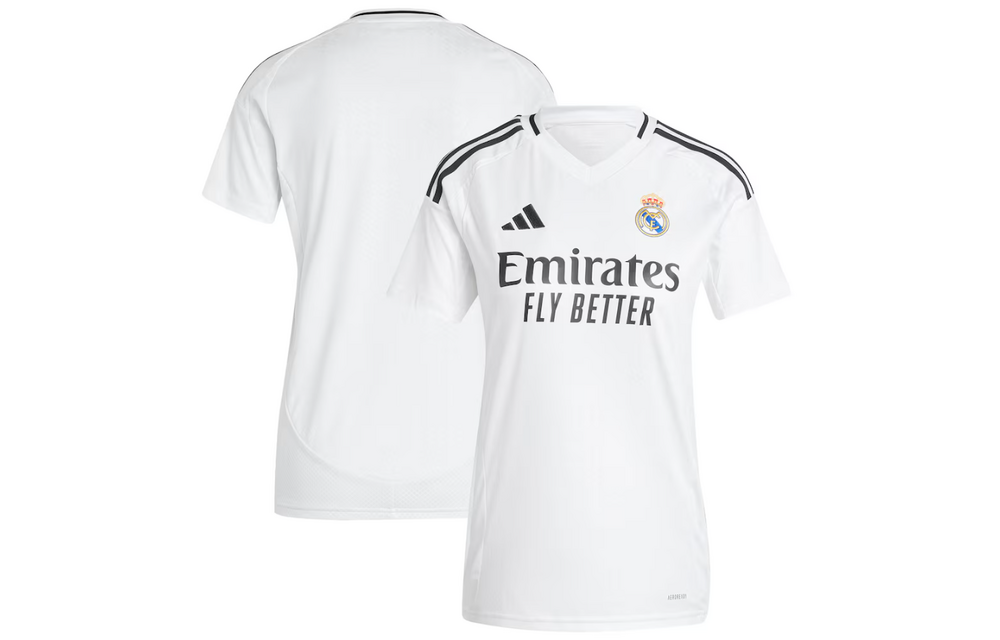 adidas Womens Real Madrid 2024 - 25 Home Jersey - White