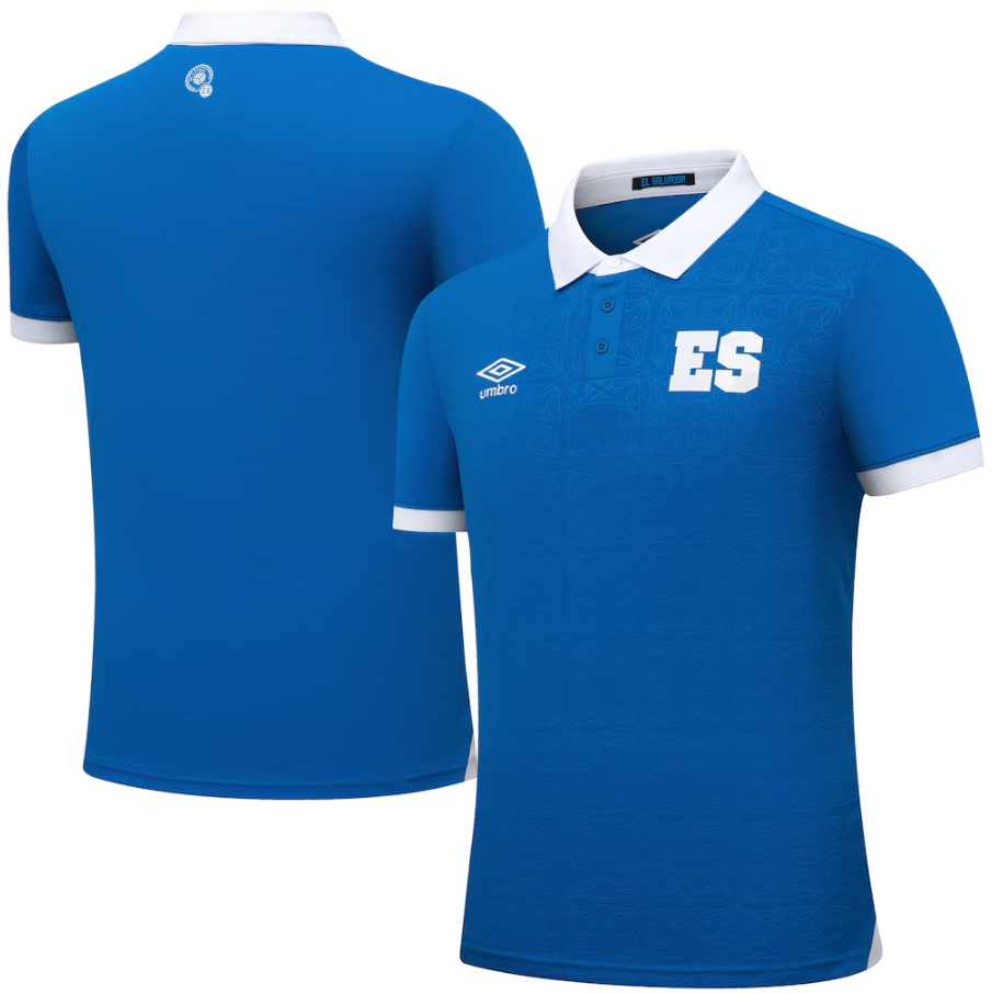 Umbro 2025 El Salvador Home Jersey - Blue/White