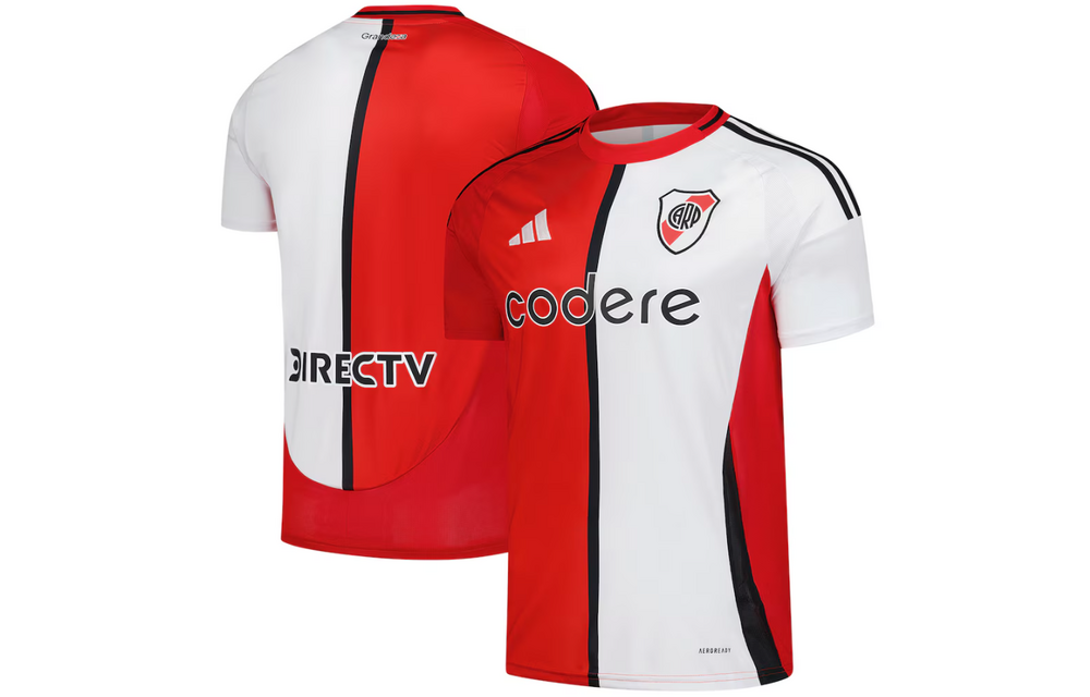 adidas River Plate 2024 -25 Third Jersey - White/Better Scarlet/Black
