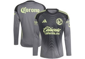 adidas Club America 2025 - 26 Long Sleeve Goalkeeper Jersey - Grey