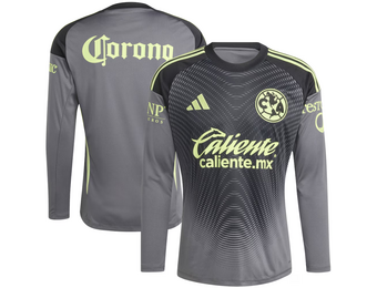 adidas Club America 2025 - 26 Long Sleeve Goalkeeper Jersey - Grey
