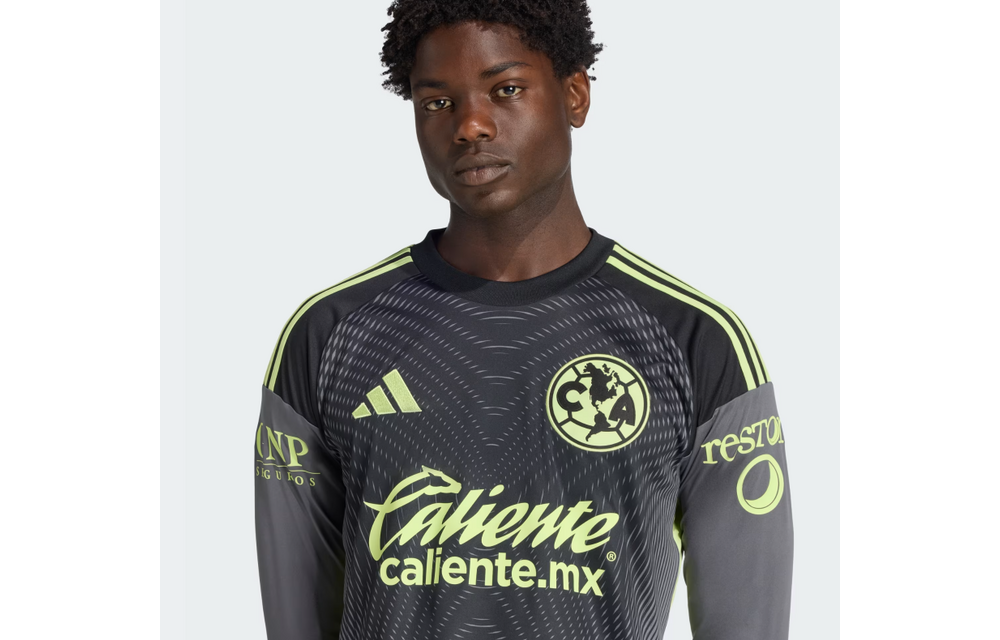 adidas Club America 2025 - 26 Long Sleeve Goalkeeper Jersey - Grey