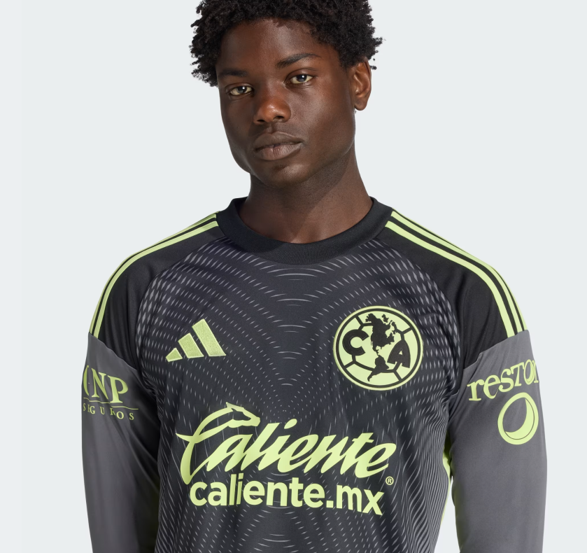 adidas Club America 2025 - 26 Long Sleeve Goalkeeper Jersey - Grey