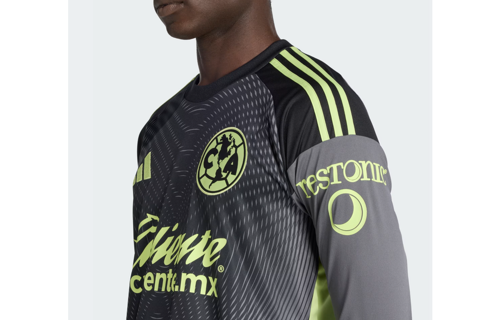 adidas Club America 2025 - 26 Long Sleeve Goalkeeper Jersey - Grey
