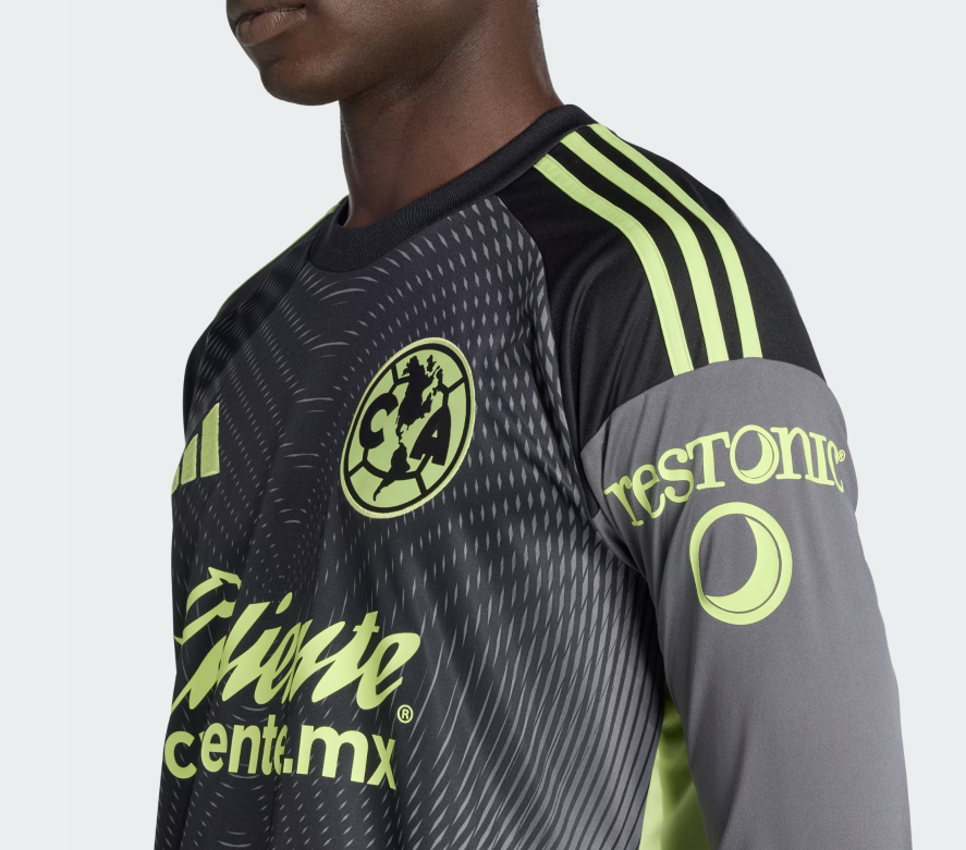 adidas Club America 2025 - 26 Long Sleeve Goalkeeper Jersey - Grey