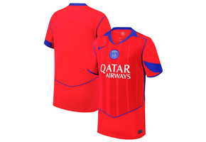 Nike Youth Paris Saint German PSG 2025 - 26 Third Jersey - Global Red/Sport Red/Hyper Royal
