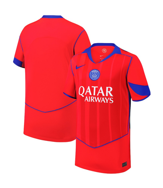 Nike Nike Youth Paris Saint German PSG  2025 - 26 Third Jersey - Global Red/Sport Red/Hyper Royal