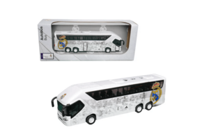 BT Real Madrid Team Bus Figurine 8" W