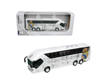 BT Real Madrid Team Bus Figurine 8" W