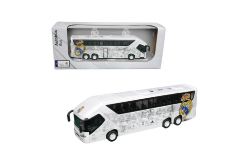 BT Real Madrid Team Bus Figurine 8" W