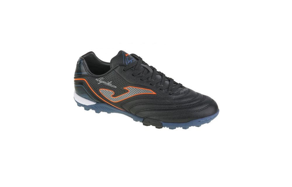 Joma Aguila 2401 Turf Soccer Shoes - Black/Orange