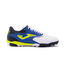 Joma Joma Cancha 2402 Turf Soccer Shoes - White/Royal/Yellow